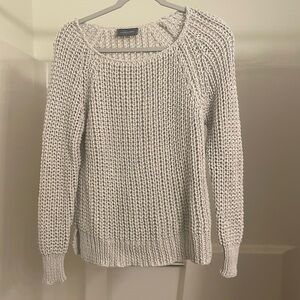 Wooden Ships Cream Knit Sweater